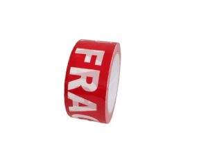 PREMIUM Grade Fragile Tape (RED)  48mm x 66M