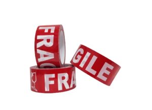 PREMIUM Grade Fragile Tape (RED)  48mm x 66M