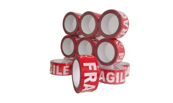 PREMIUM Grade Fragile Tape (RED)  48mm x 66M - Image 3