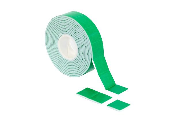 Flex Double Sided Foam Tape 3'' 2mm Thickness 1 inch x 5meters (Green) –